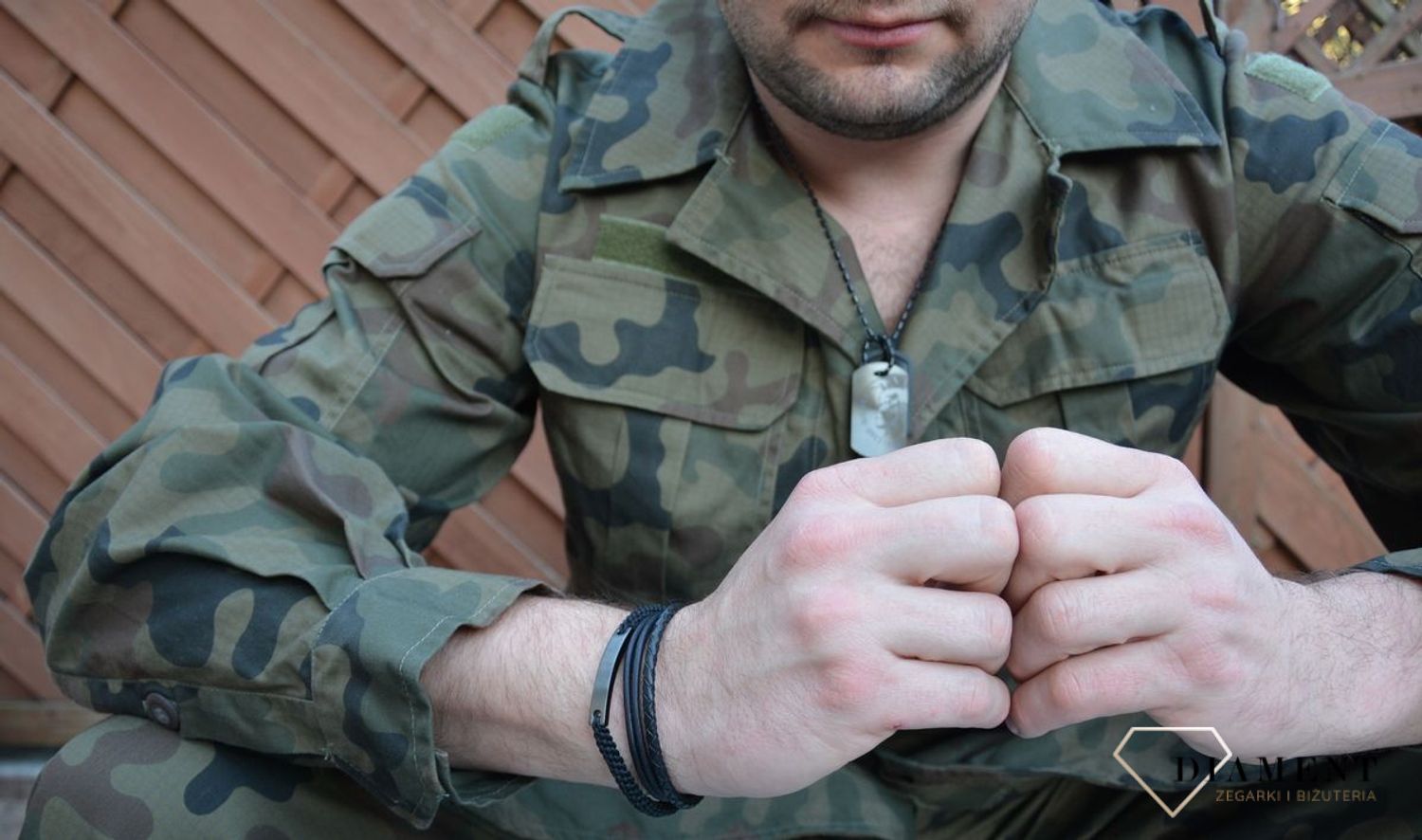 Biżuteria męska, bransoletka Fossil JF03185793.jpg