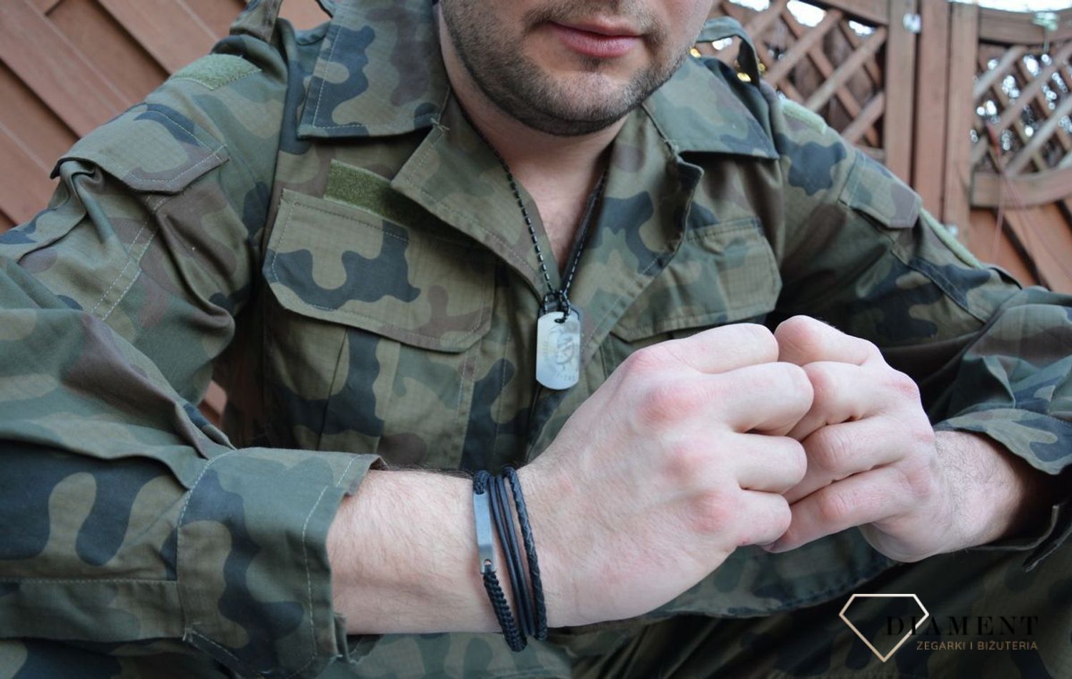 Biżuteria męska, bransoletka Fossil JF03185793.jpg