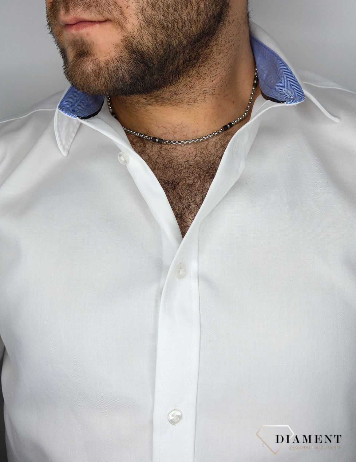 Naszyjnik męski stalowy FOSSIL z czarnymi dodatkami JF03314040v.jpg