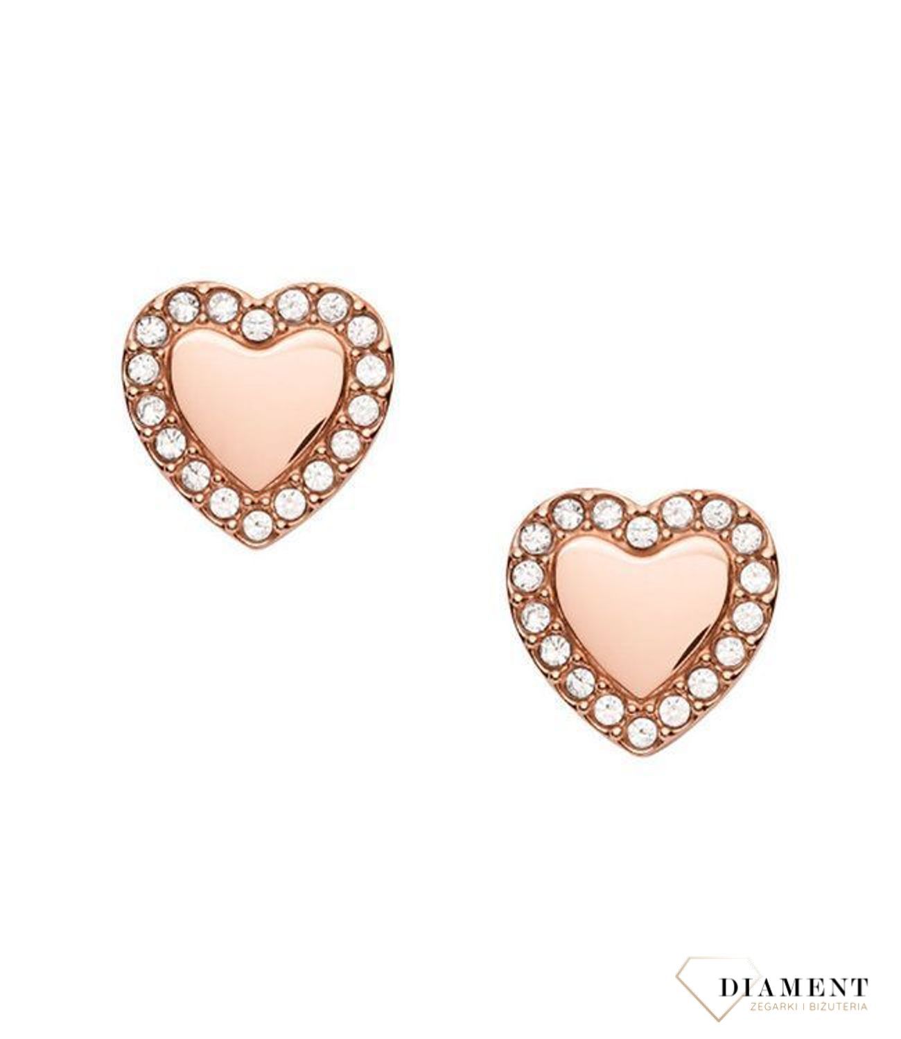 Kolczyki damskie Fossil wykonane ze stali.jpg