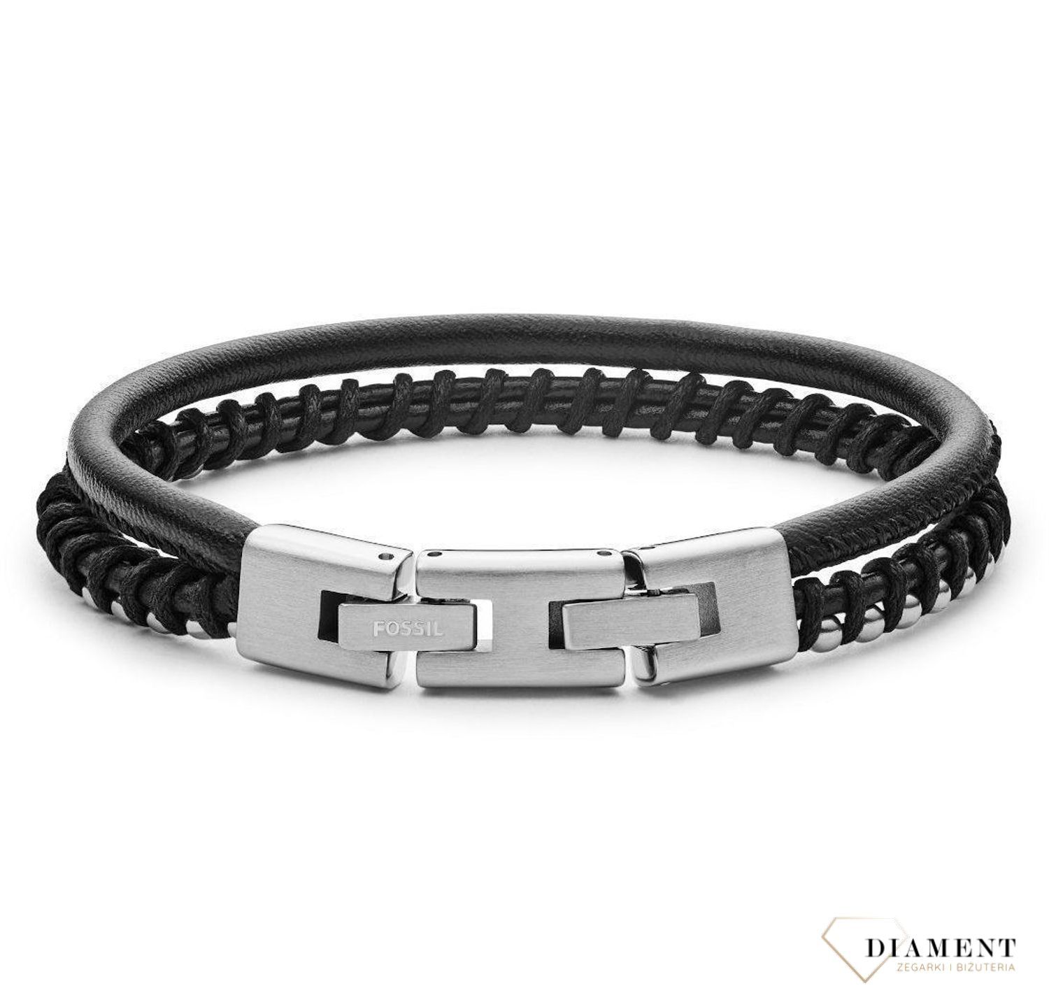 akcesoria męskie, bransoletki męskie fossil JF03438040.jpg