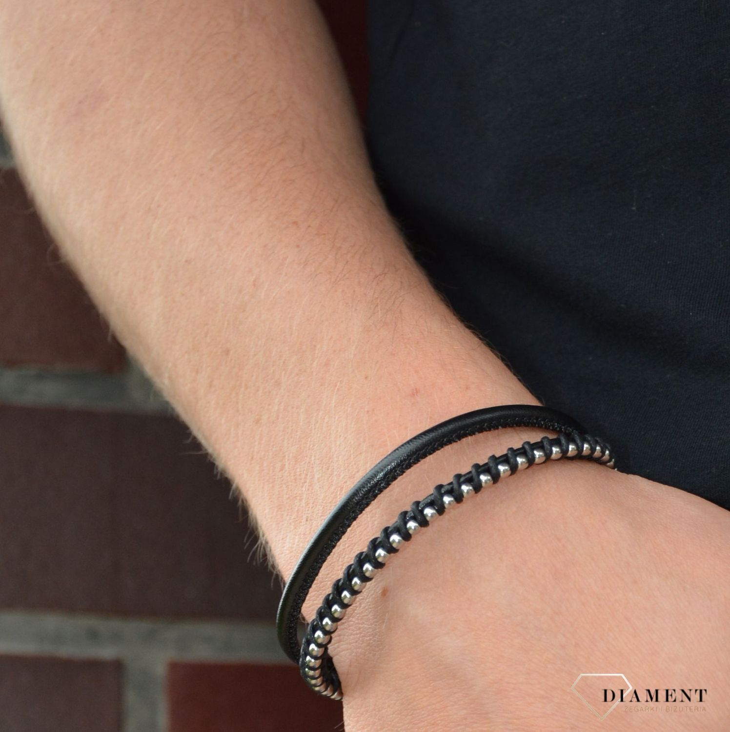 akcesoria męskie, bransoletki męskie fossil JF03438040.jpg