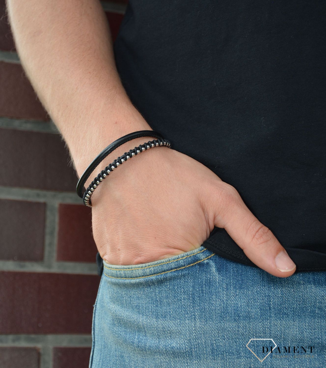 akcesoria męskie, bransoletki męskie fossil JF03438040.jpg