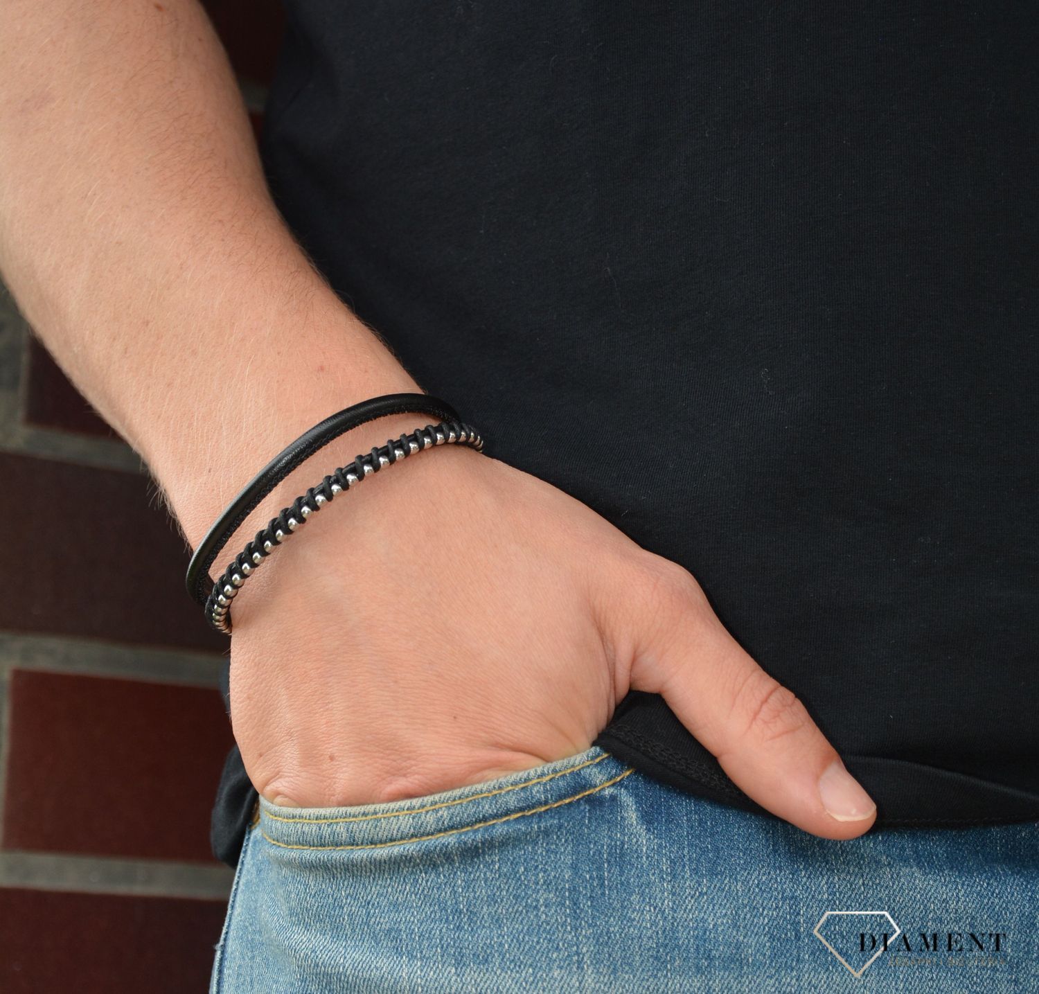 akcesoria męskie, bransoletki męskie fossil JF03438040.jpg