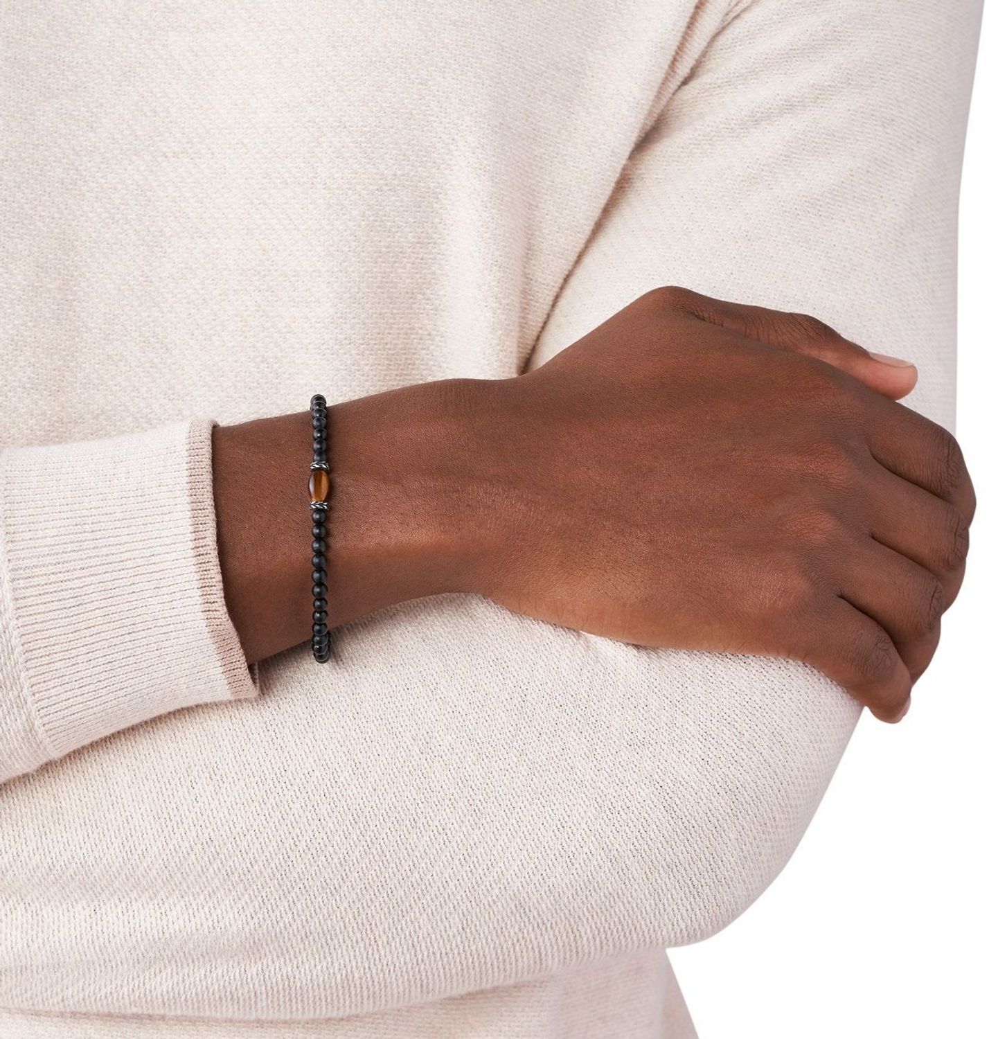 Bransoletka męska FOSSIL z koralików JF03841040.jpg