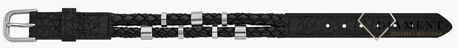 Bransoletka męska skórzany pasek FOSSIL JF04473040. Markowa męska biżuteria na prezent. Bransoletka o modnym charakterze pasująca do każdego mężczyzny, który lubi nowoczesne dodatki. 2.jpg