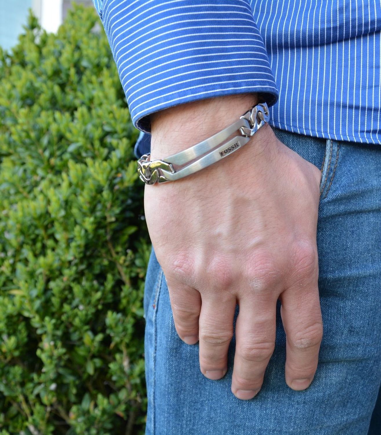 Biżuteria męska bransoletka Fossil JF84283040.jpg