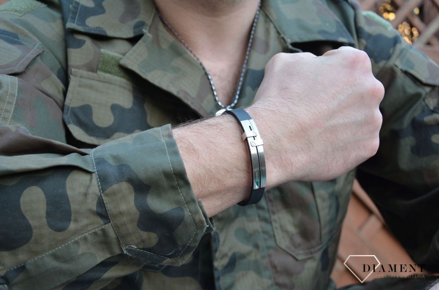 Biżuteria męska, bransoletka Fossil JF85096040.jpg