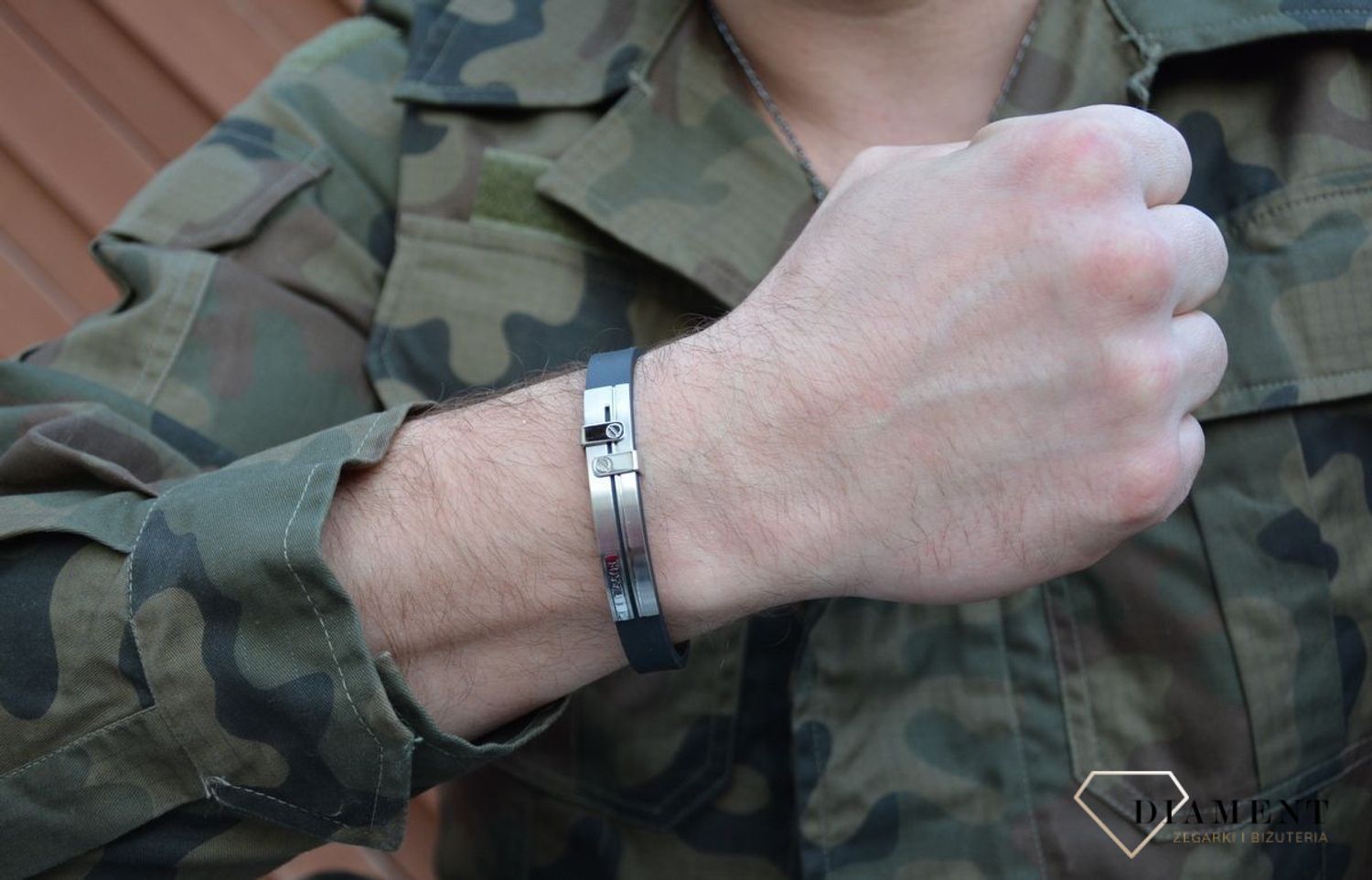 Biżuteria męska, bransoletka Fossil JF85096040.jpg