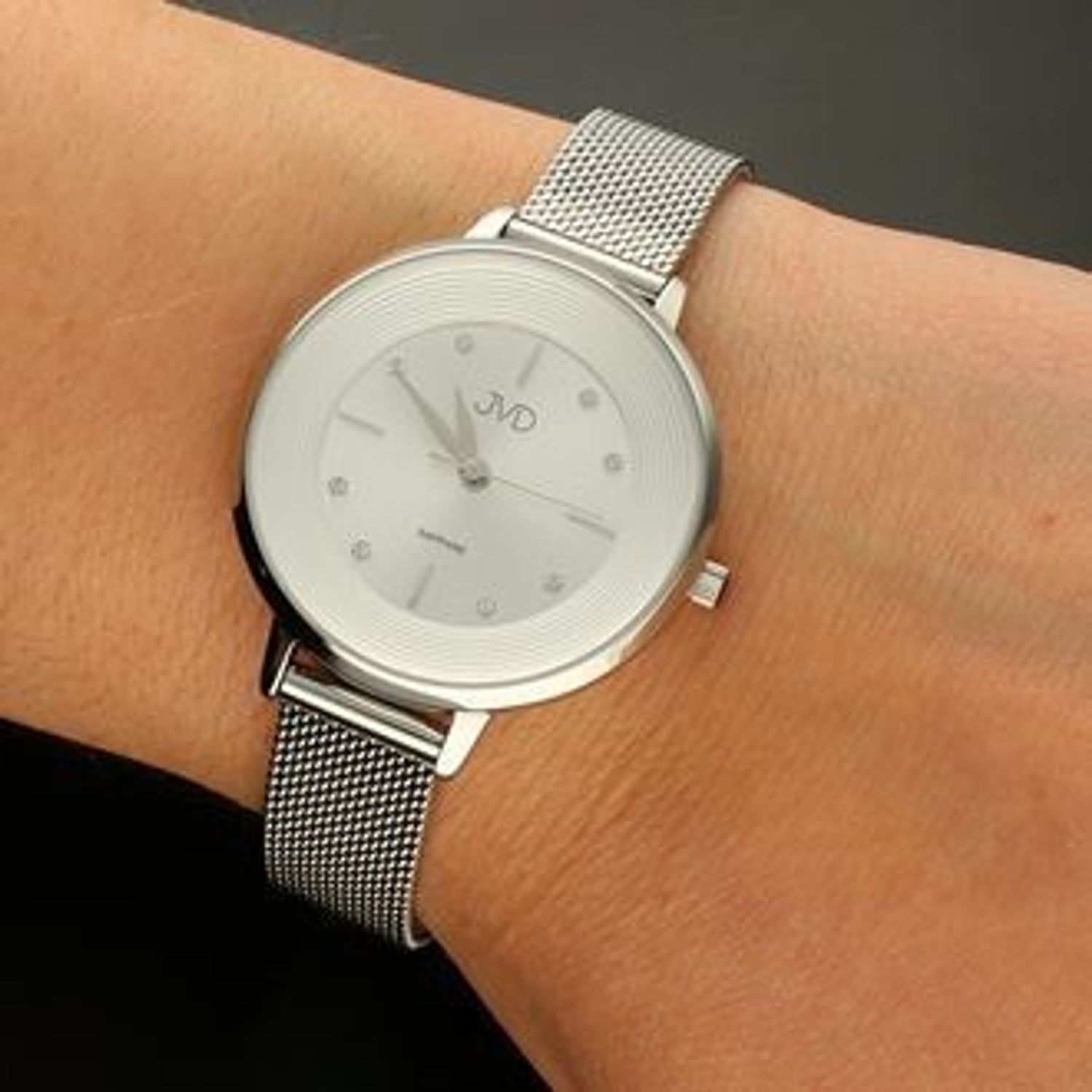 Zegarek damski na bransolecie JVD JG1007.1 biżuteryjny, zegarek na bransolecie.jpg