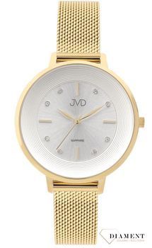 Zegarek damski na bransolecie JVD JG1007.3 biżuteryjny. Zegarek damski. Zegarek damski JVD na bransolecie.jpg