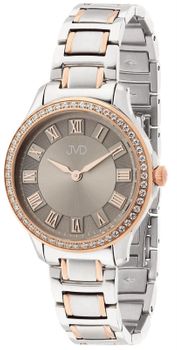 Zegarek damski JVD JG1022.2 – elegancki, biżuteryjny, stal nierdzewna, różowe złotoa (2).jpg