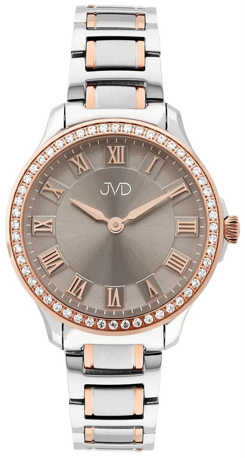 Zegarek damski JVD JG1022.2 – elegancki, biżuteryjny, stal nierdzewna, różowe złotoa (1).jpg