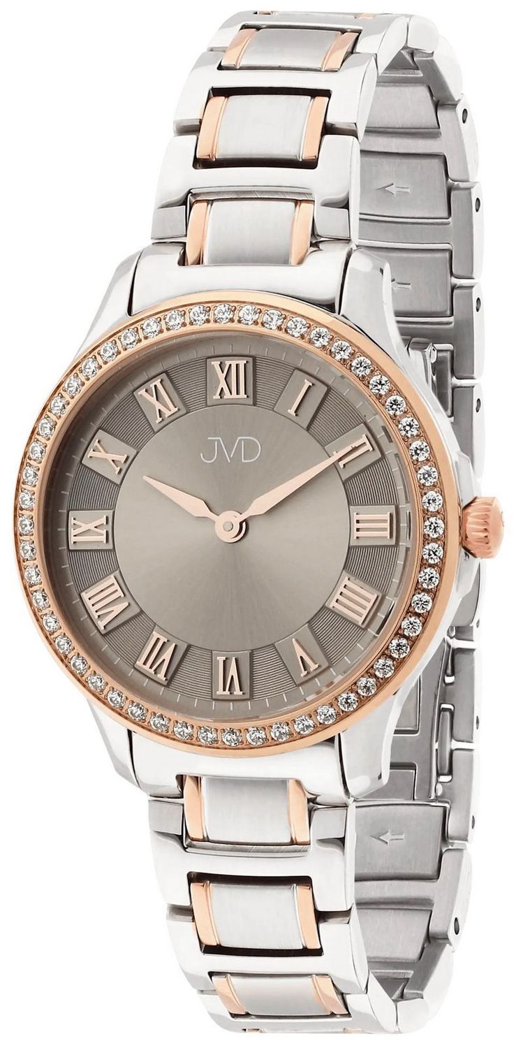 Zegarek damski JVD JG1022.2 – elegancki, biżuteryjny, stal nierdzewna, różowe złotoa (1).jpg