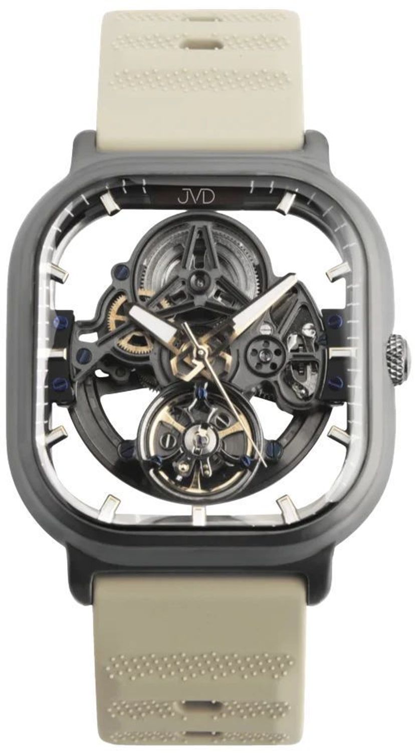 Zegarek automatyczny JVD JG1050.1 skeleton na beżowym pasku – 5 ATM.jpg