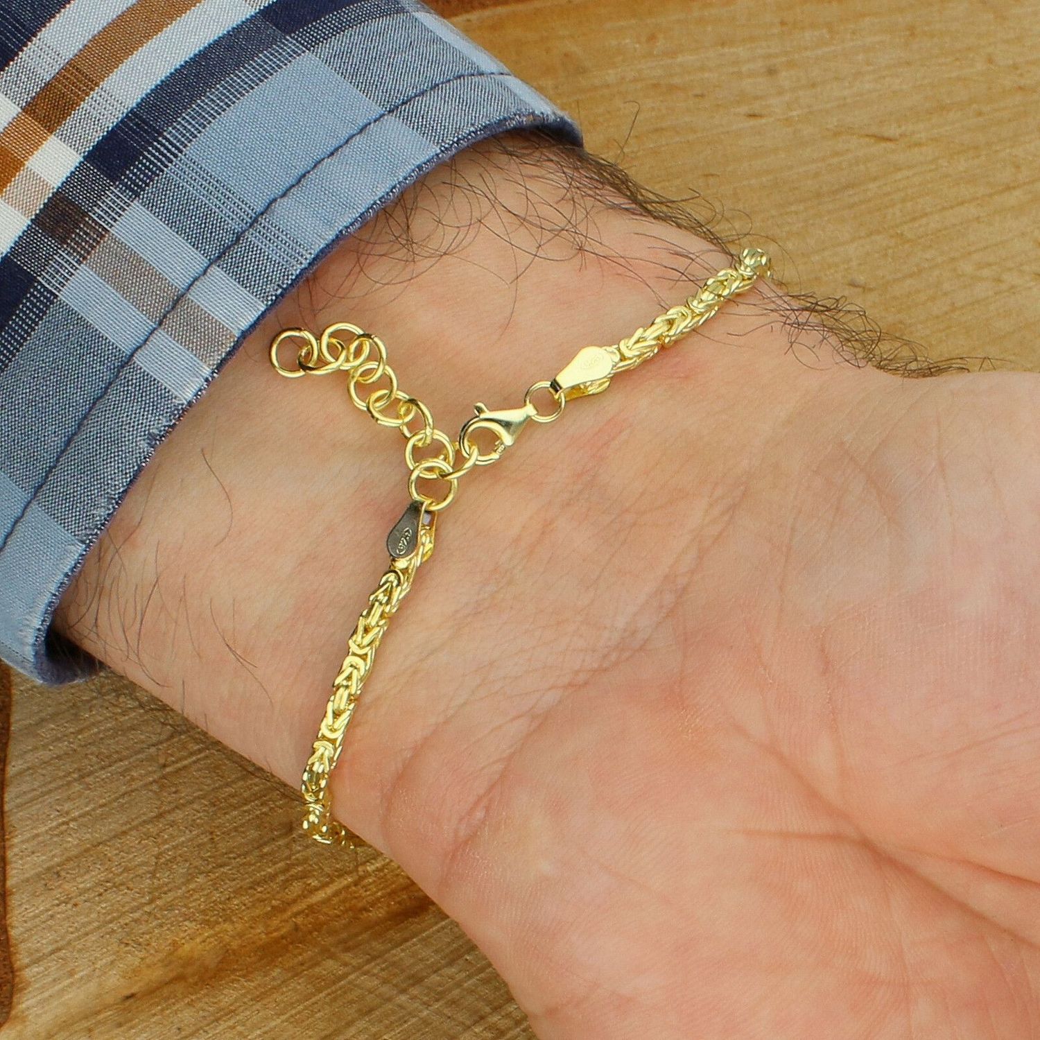 Bransoletka męska LAVVU JLAM0001GB21 – srebro 925 pozłacane.jpg