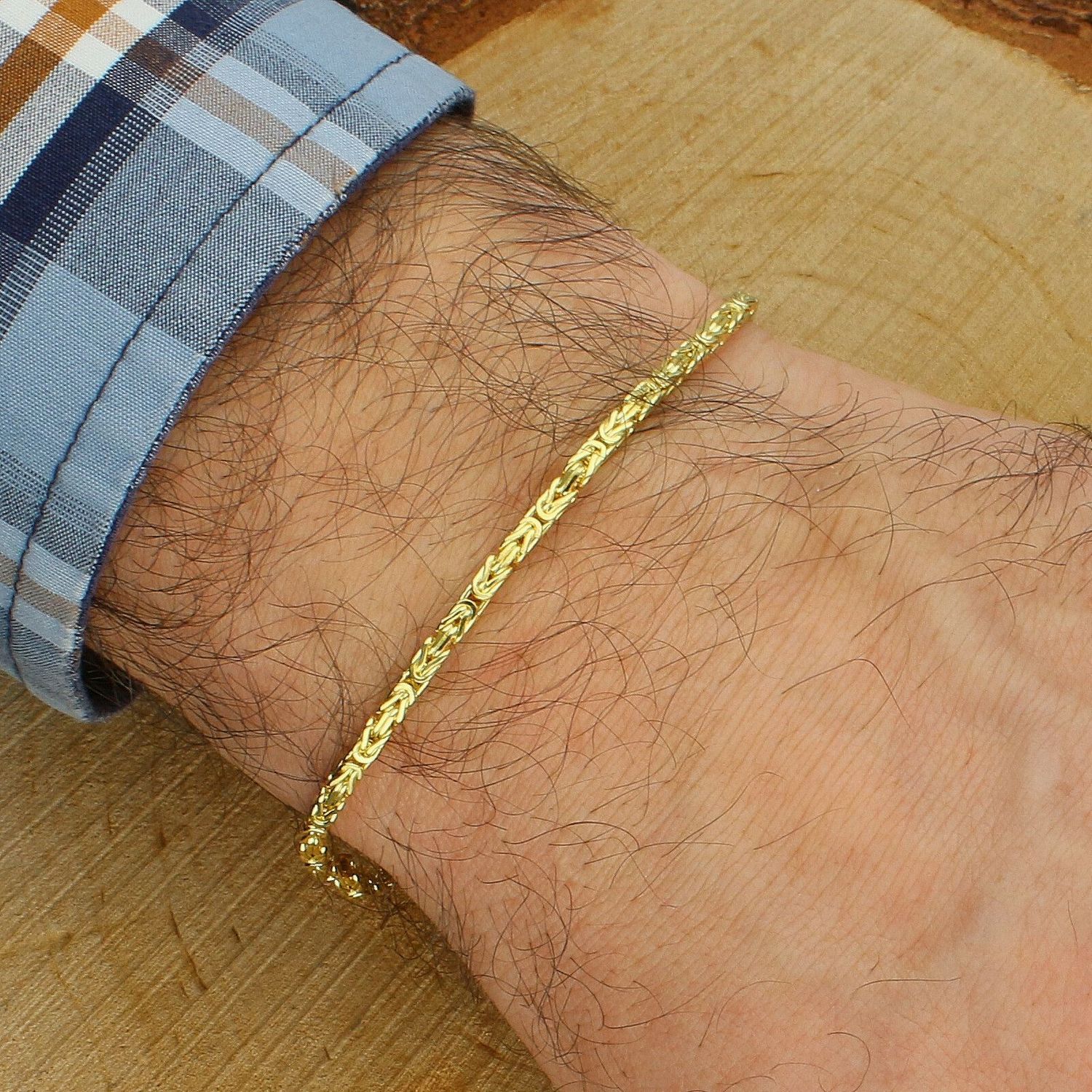 Bransoletka męska LAVVU JLAM0001GB21 – srebro 925 pozłacane.jpg