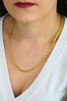 LAVVU męski naszyjnik ✨ pozłacany AG 9251000 ⚖️ 18,45 g  JLAM0001GN52 (2).jpg