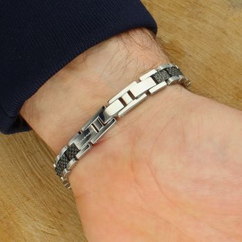 Bransoletka męska Maserati Iconic JM225AVD86 – stal nierdzewna, multikolor, luksusowy design zapięcie.jpg