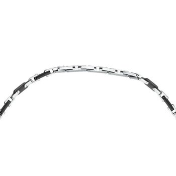 Naszyjnik Maserati JM226ATZ72 – stal nierdzewna i ceramika, Naszyjnik Maserati JM226ATZ72 – stal nierdzewna i ceramika, elegancki męski design.jpg