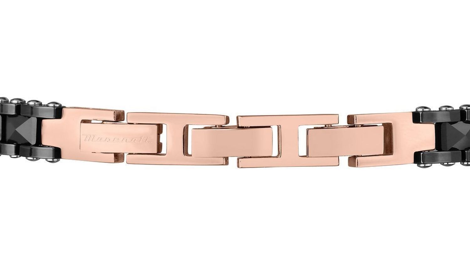 Bransoletka męska Maserati czarna ceramika JM422ATZ13 stal 👍Bransoletki męskie Maserati 🎁 Bransoletki z grawerem Maserati (1).jpg