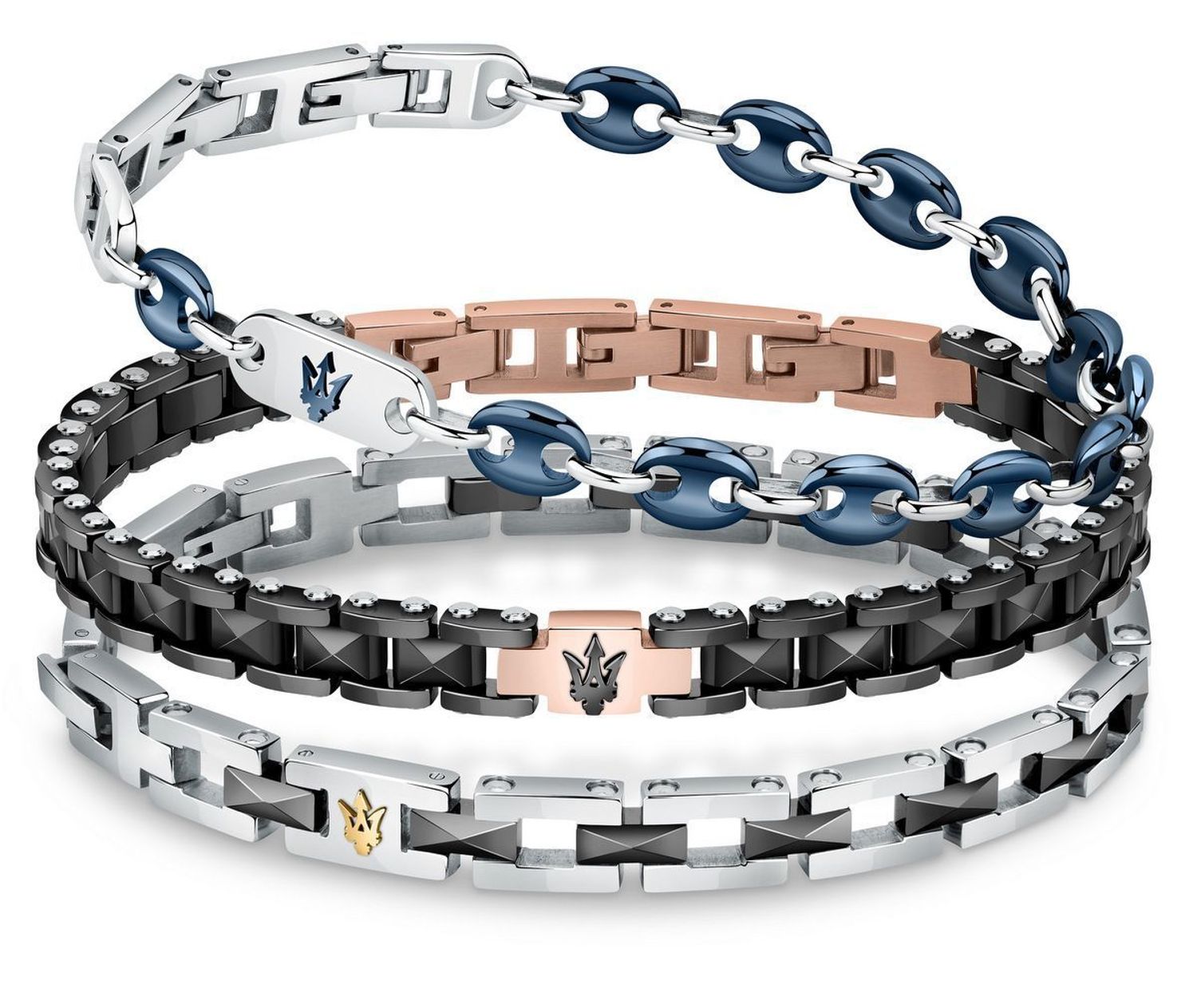 Bransoletka męska Maserati czarna ceramika JM422ATZ13 stal 👍Bransoletki męskie Maserati 🎁 Bransoletki z grawerem Maserati (1).jpg