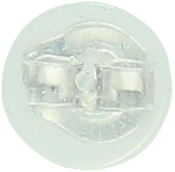 Zatyczka do kolczyka JMAA0002SP00, srebro próby 925 z dodatkiem silikonu, waga 0,08 g. Uniwersalna, lekka i bezpieczna do mocowania kolczyków.1.jpg