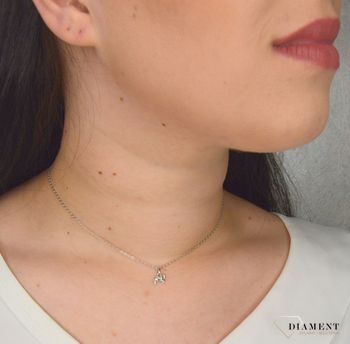 Srebrny naszyjnik z zawieszką w kształcie konia JMAN0187GN45. Naszyjnik srebrny z zawieszką w kształcie konia (2).JPG