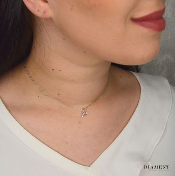 Srebrny naszyjnik z zawieszką w kształcie konia JMAN0187GN45. Naszyjnik srebrny z zawieszką w kształcie konia (3).JPG