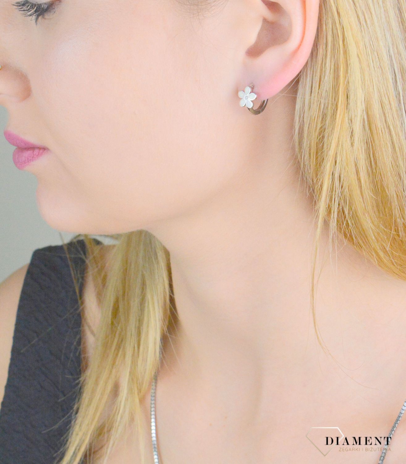 Srebrne kolczyki damskie 925 kwiatek w opalu JMAD0043WE00.jpg