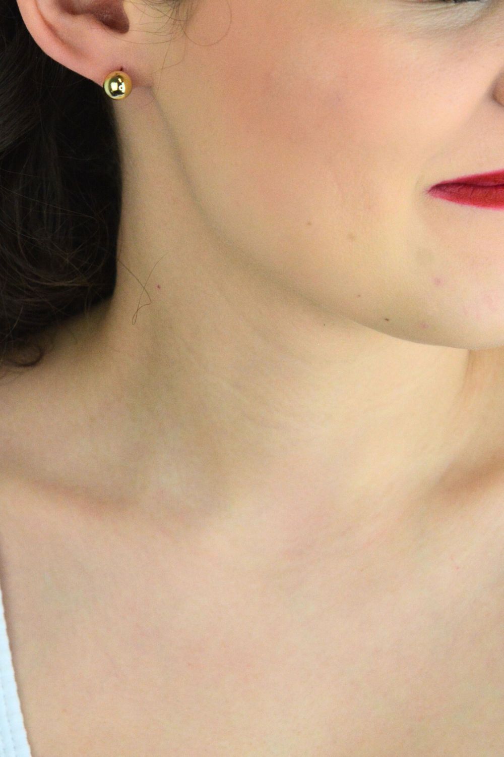 MINET Pozłacane kolczyki kulki 8 mm Ag 925.jpg