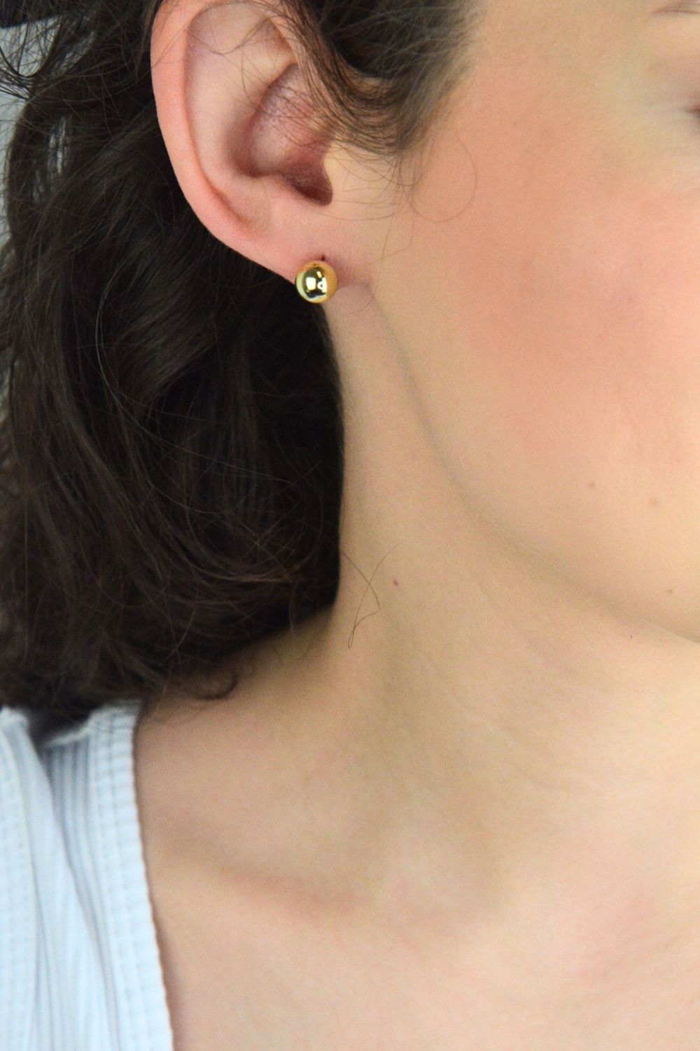 MINET Pozłacane kolczyki kulki 8 mm Ag 925.jpg