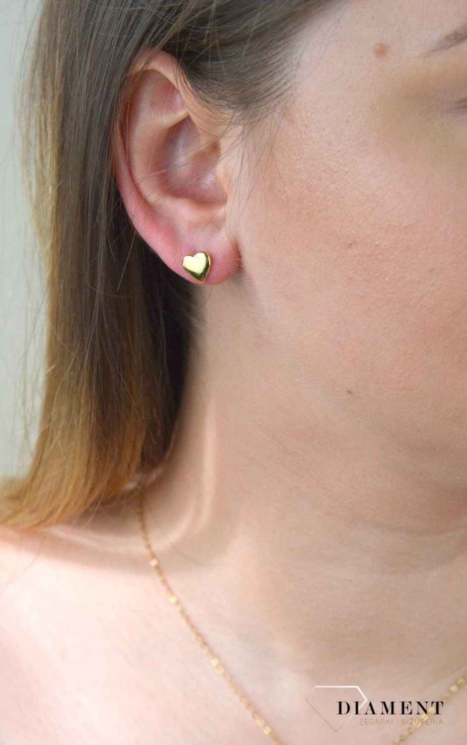 Kolczyki pozłacane serca JMAN0085GE01.jpg