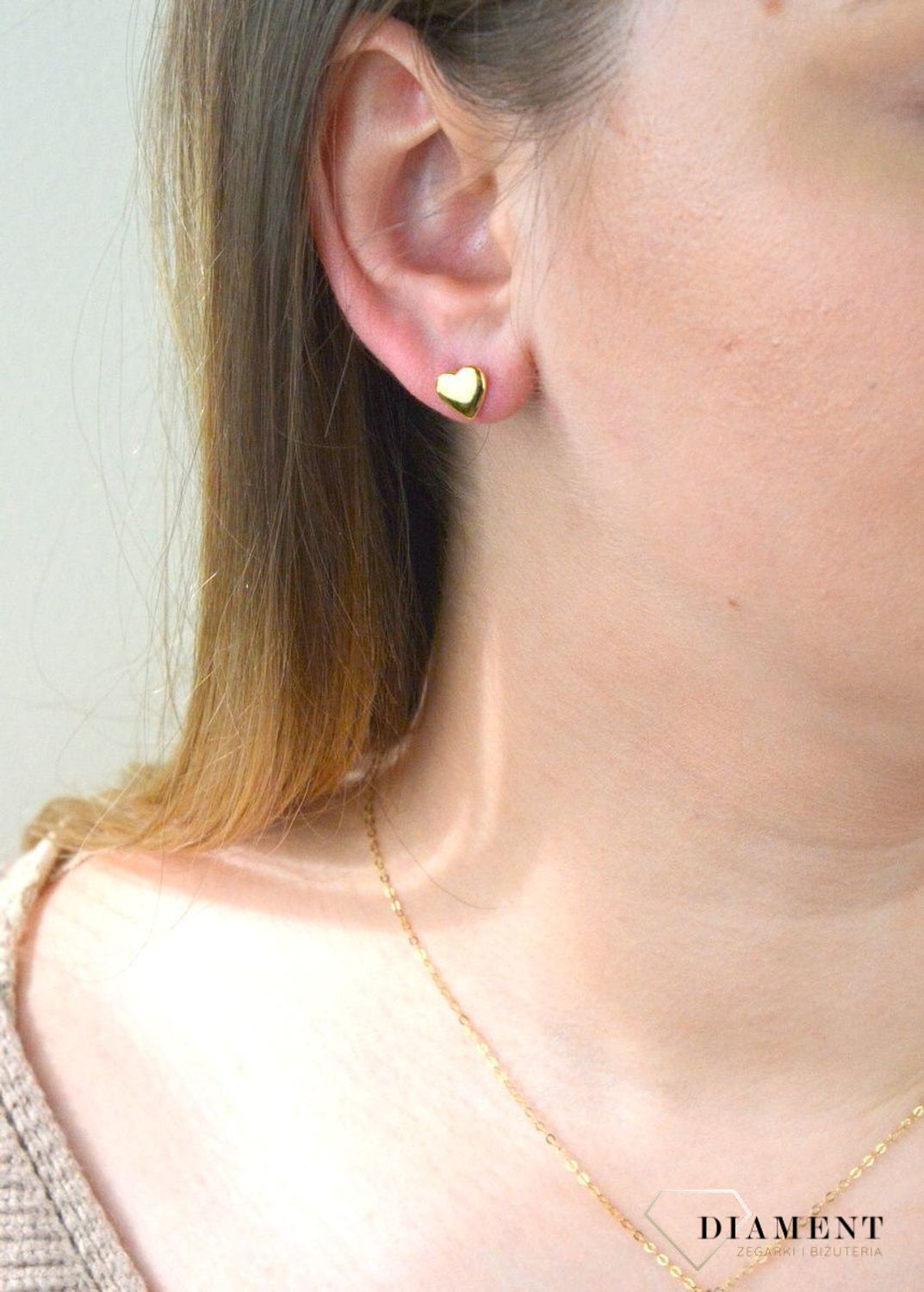 Kolczyki pozłacane serca JMAN0085GE01.jpg