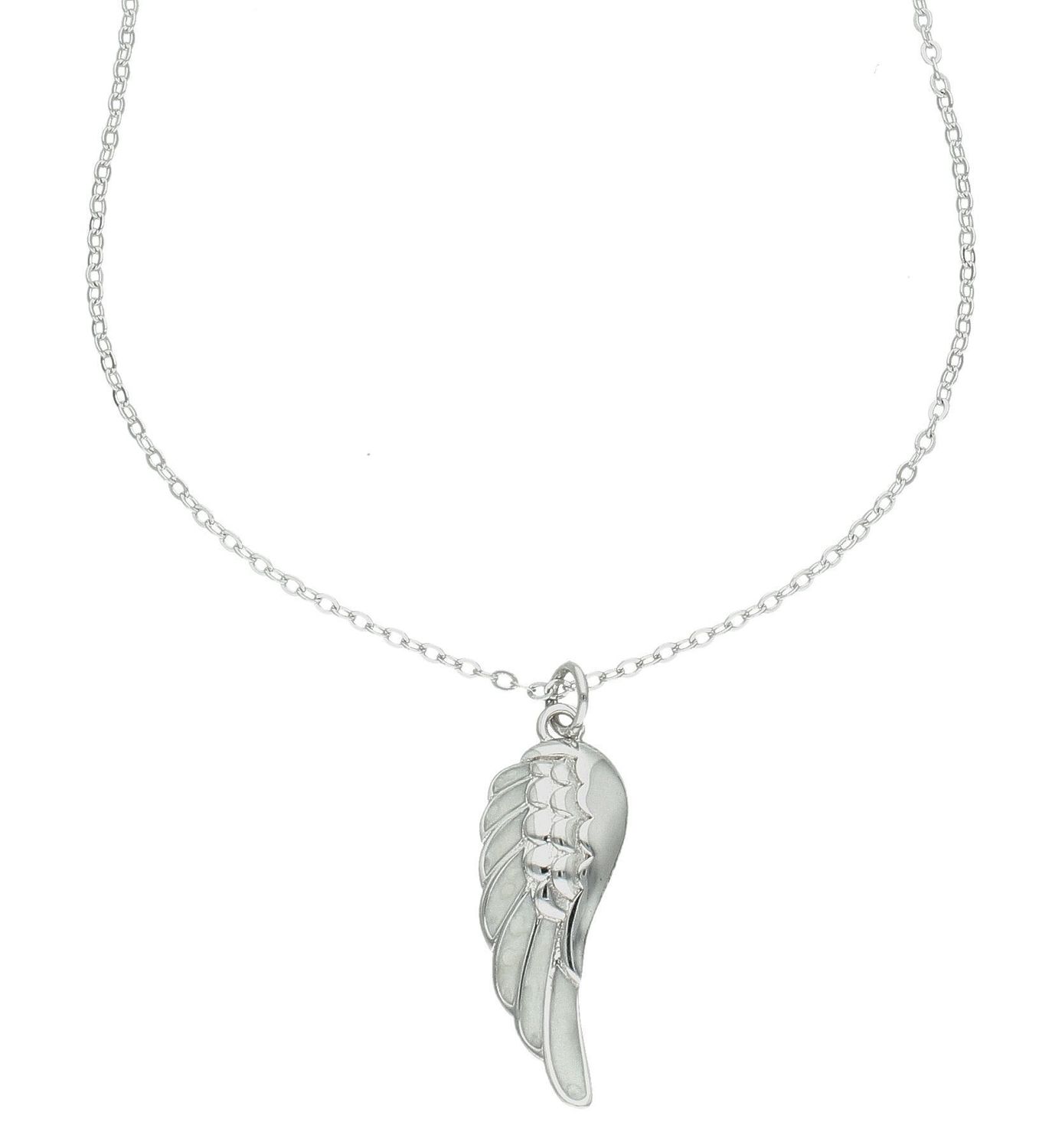 Srebrny naszyjnik celebrytka damskie 925 skrzydło z masą perłową JMAN0130SN45. Srebrny naszyjnik damski. Naszyjnik srebrny celebrytka. Srebrna celebrytka damska z zawieszkami. Srebrny naszyjnik celebrytka damska na prezent (1).jpg