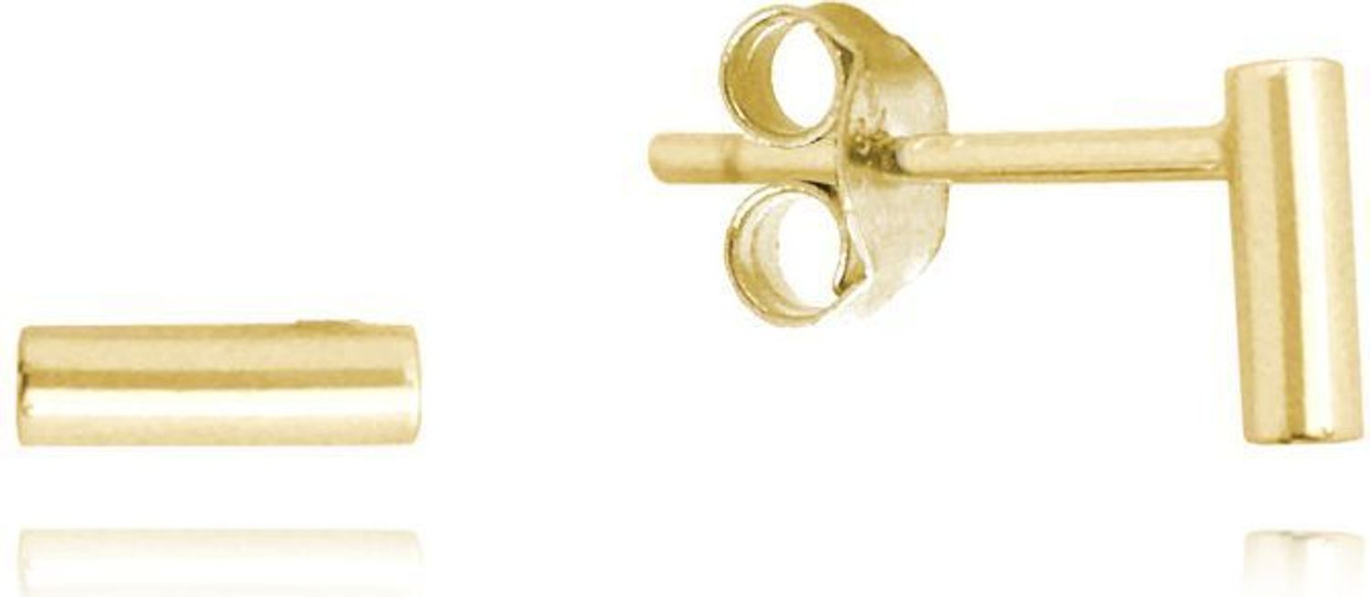 Kolczyki srebrne przy uchu 'Złote małe patyczki' JMAN0196GE00.jpg