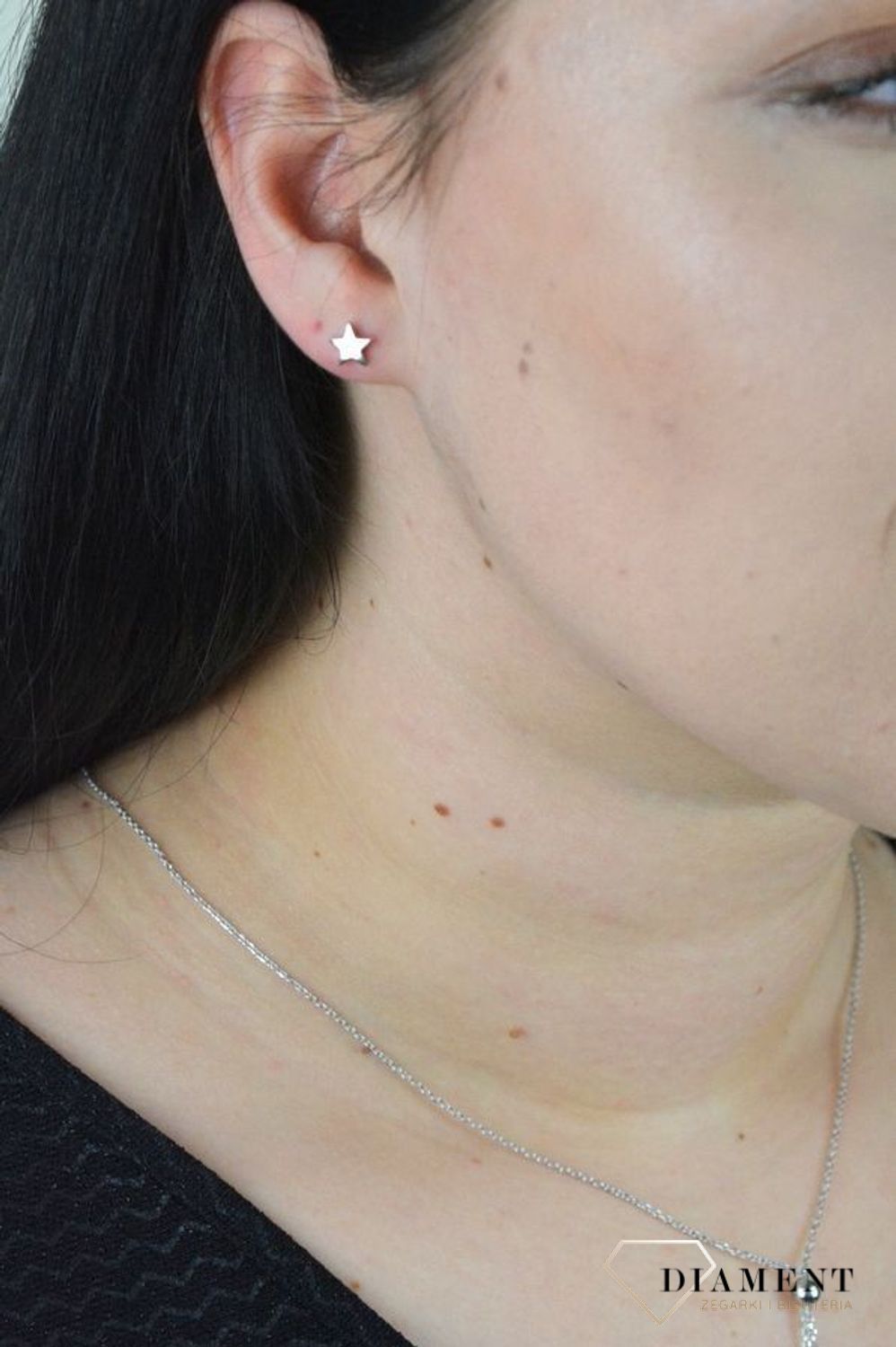 Srebrne kolczyki gwiazdki srebro JMAN0272SE00.jpg