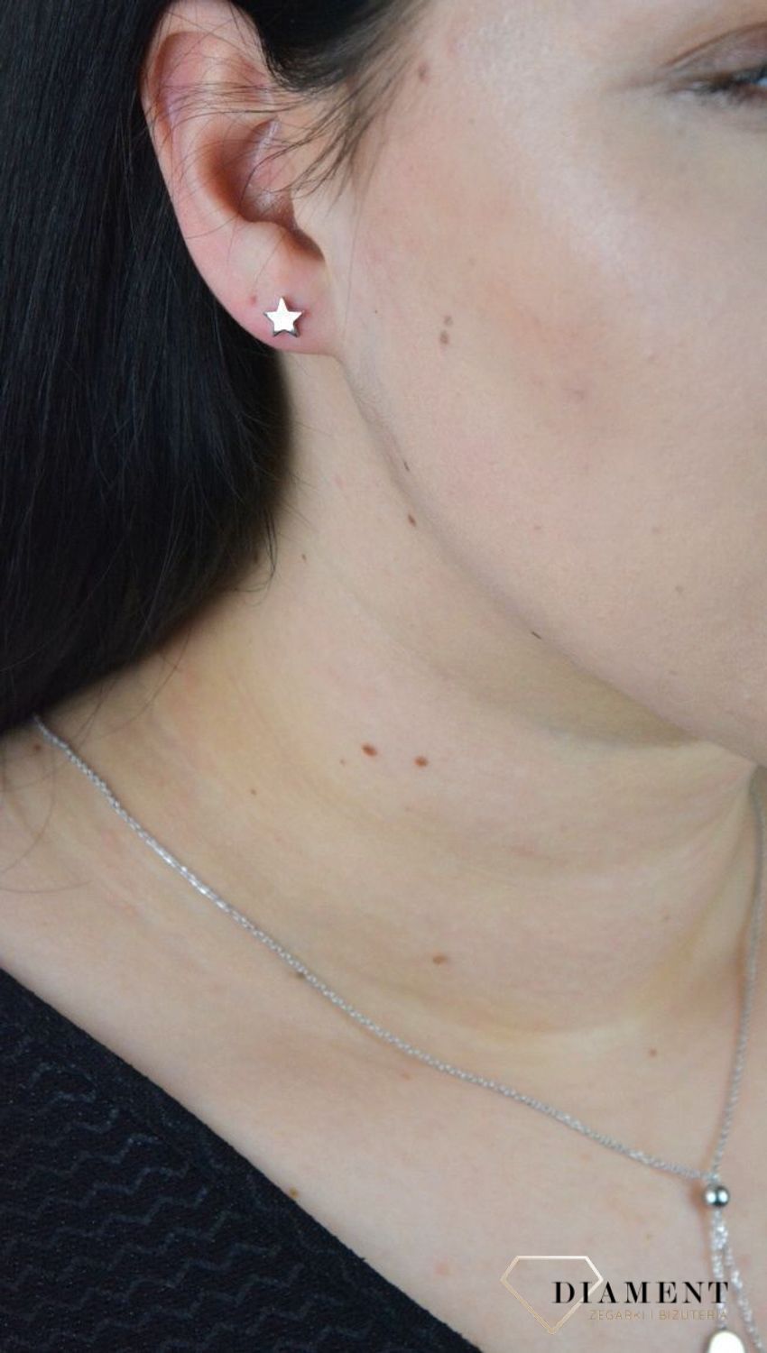 Srebrne kolczyki gwiazdki srebro JMAN0272SE00.jpg