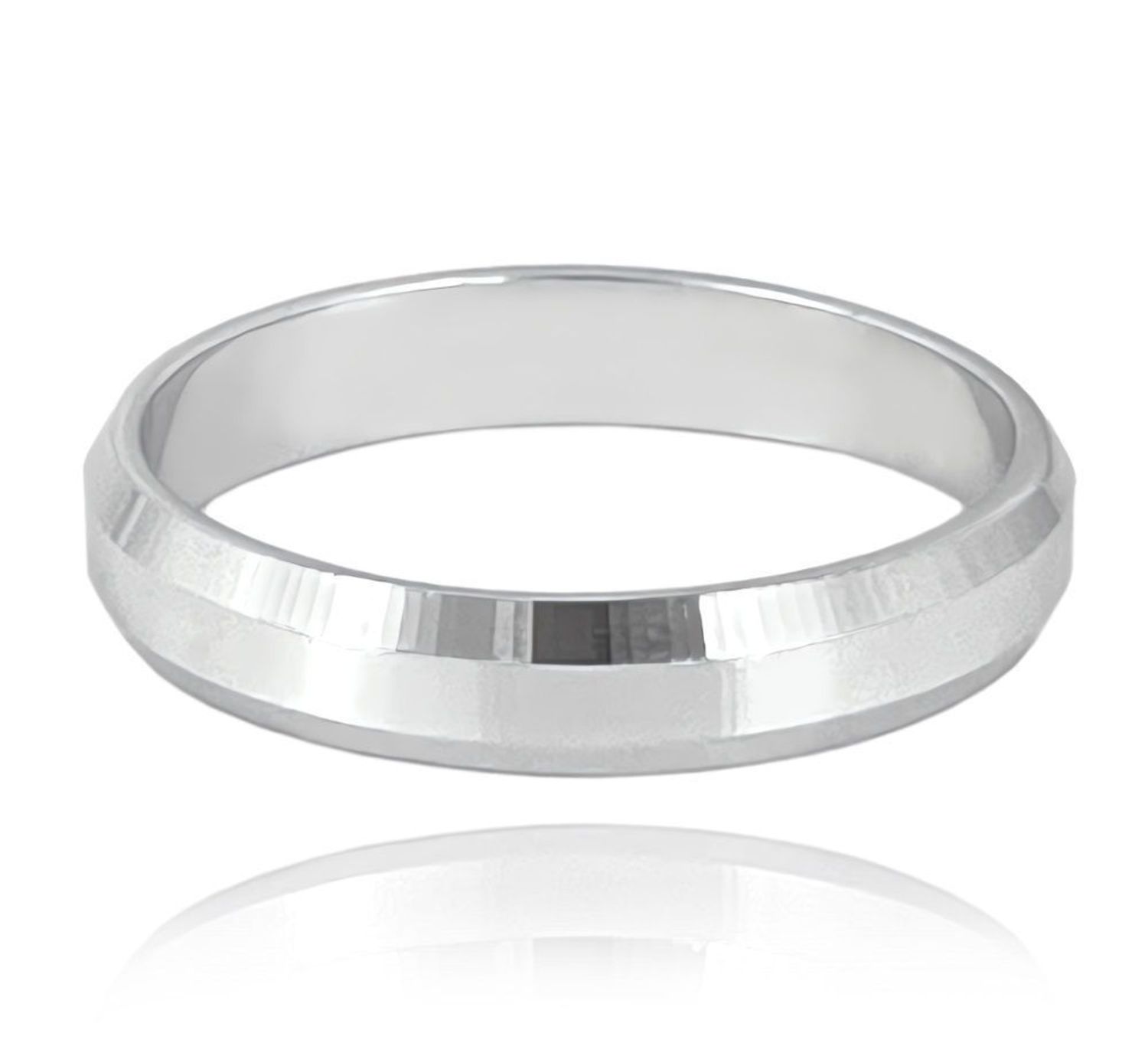 Srebrna obrączka ślubna ścięte boki 4,5 mm JMAN0449SR.jpg