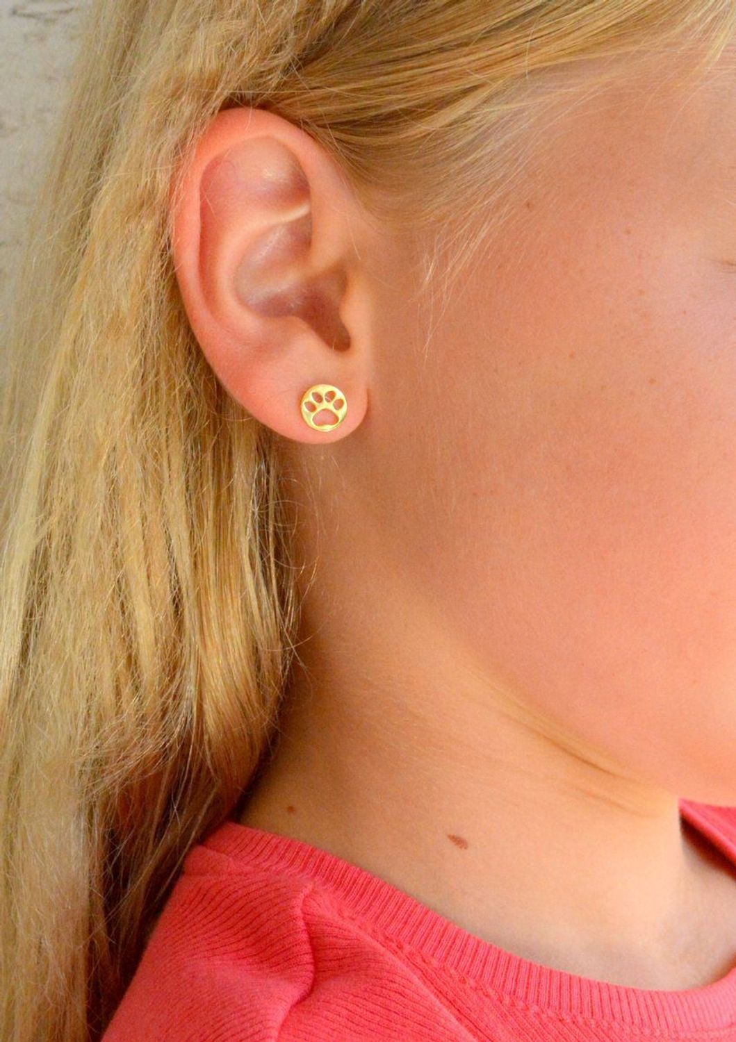 Srebrne kolczyki damskie 925 psie łapki pozłacane JMAN0538GE00. Srebrne kolczyki damskie. Kolczyki srebrne pozłacane. Kolczyki srebrne damskie na sztyft. Srebrne kolczyki damskie na prezent..jpg