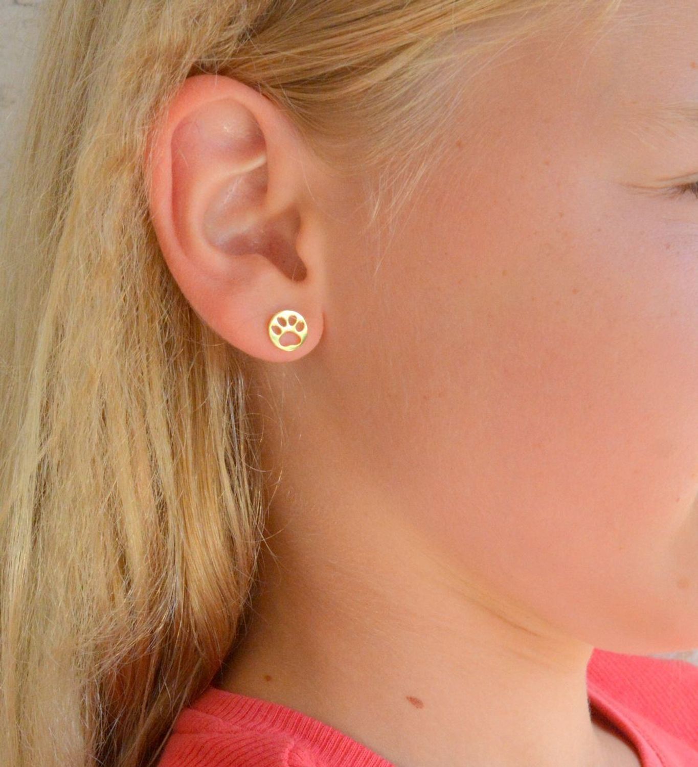 Srebrne kolczyki damskie 925 psie łapki pozłacane JMAN0538GE00. Srebrne kolczyki damskie. Kolczyki srebrne pozłacane. Kolczyki srebrne damskie na sztyft. Srebrne kolczyki damskie na prezent..jpg