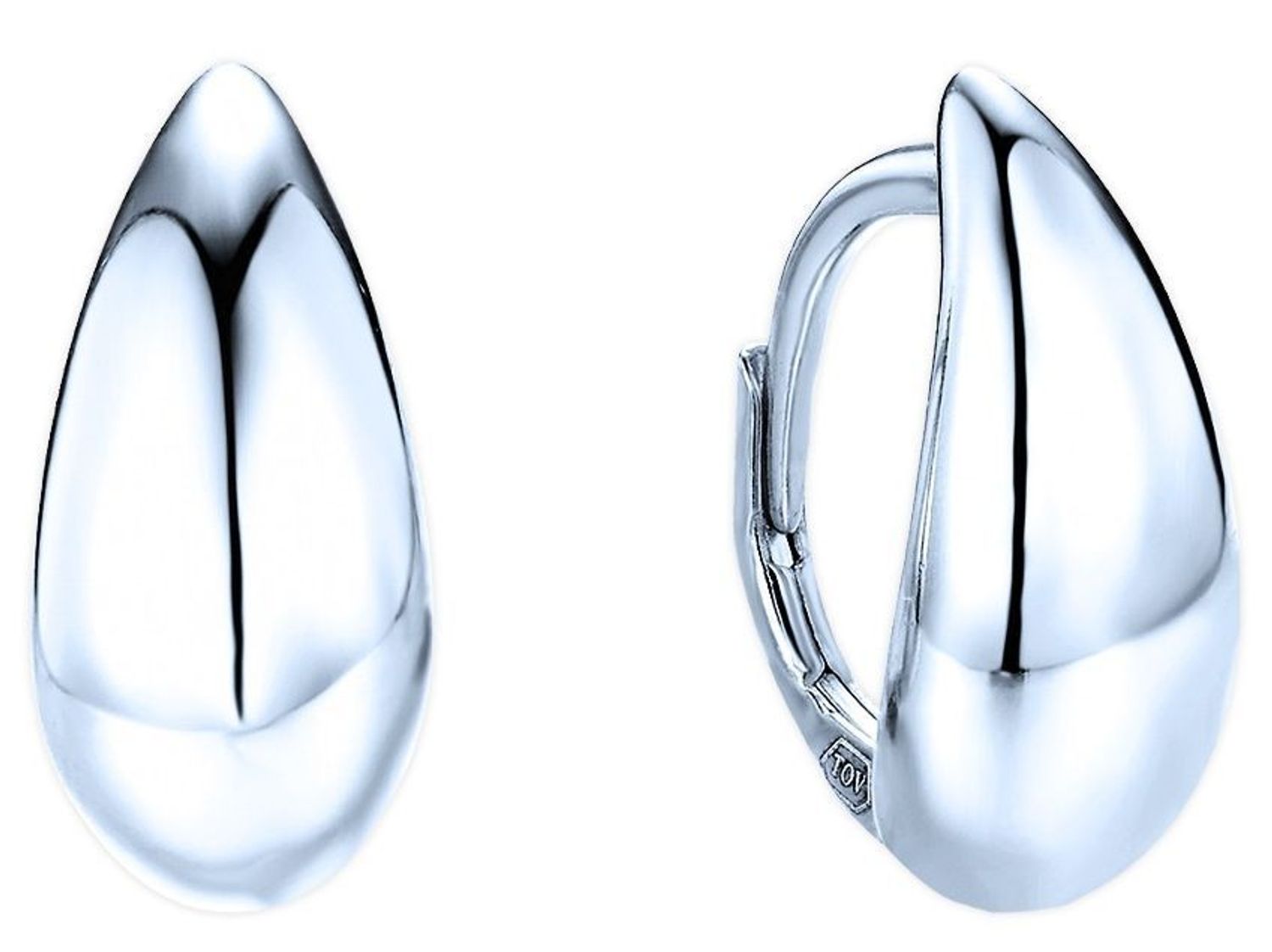 Eleganckie kolczyki srebrne damskie JMAN0564SE01 💧 w kształcie łezek. Srebro próby 925, długość 1,8 cm, szerokość 8 mm, waga 4,40 g, zapięcie bigiel angielski. Subtelna i klasyczna biżuteria dla kobiet!1.jpg