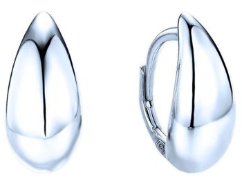 Eleganckie kolczyki srebrne damskie JMAN0564SE01 💧 w kształcie łezek. Srebro próby 925, długość 1,8 cm, szerokość 8 mm, waga 4,40 g, zapięcie bigiel angielski. Subtelna i klasyczna biżuteria dla kobiet!1.jpg