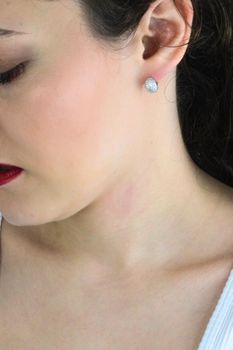 kolczyki srebrne krople, MINET kolczyki, biżuteria czeska, elegancka biżuteria, srebro 925, kolczyki (3).jpg