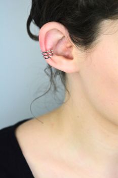 MINET Srebrna Nausznica Ear Cuff Ag 925  Nowoczesna Biżuteria (5).jpg