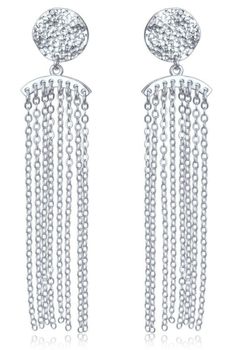 Srebrne kolczyki damskie 925 wiszące łańcuszki – sztyft 5,5 cm.jpg