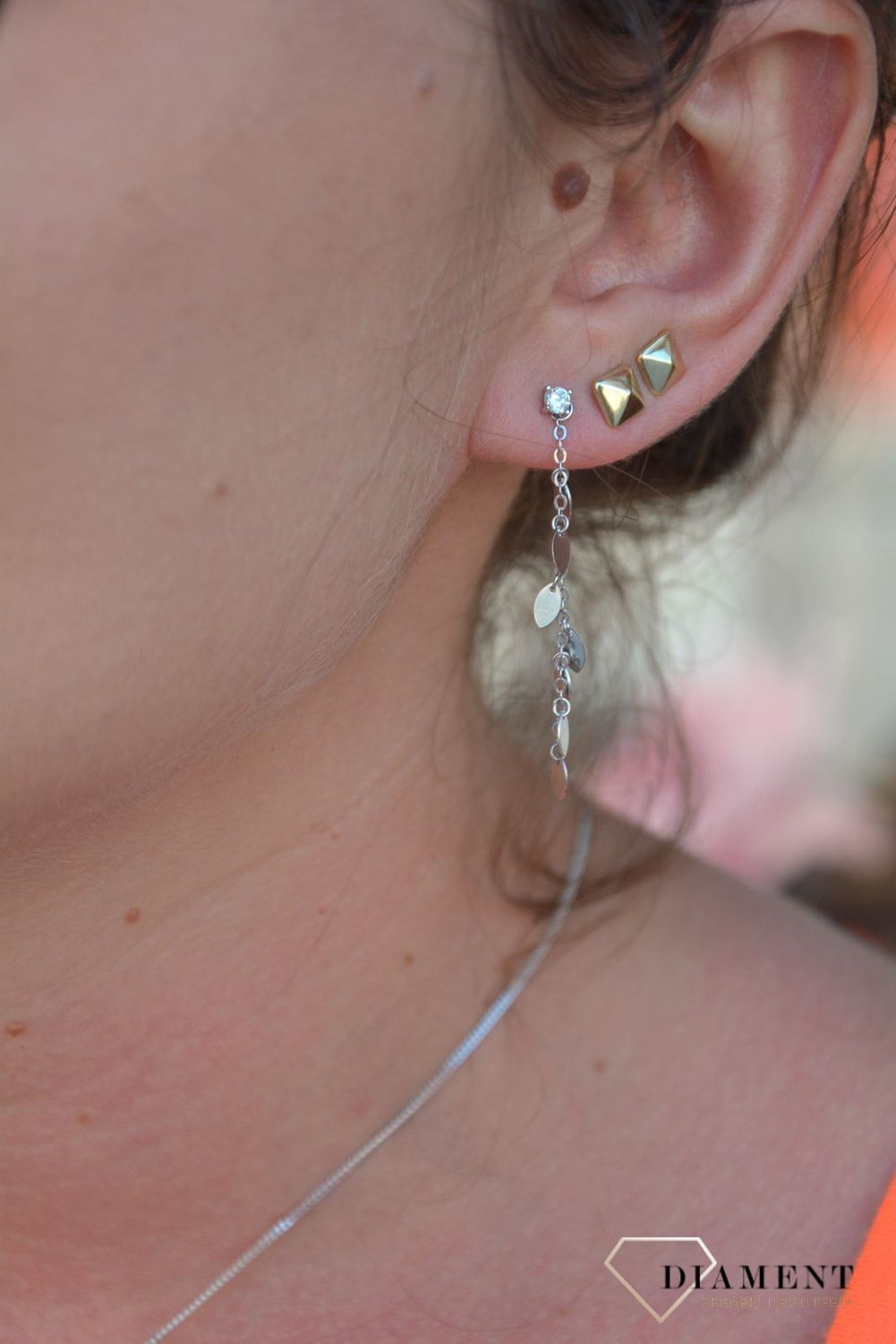 Srebrne kolczyki wiszące łezki JMAS0112SE00.jpg