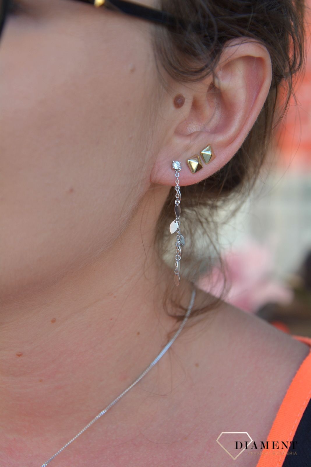 Srebrne kolczyki wiszące łezki JMAS0112SE00.jpg