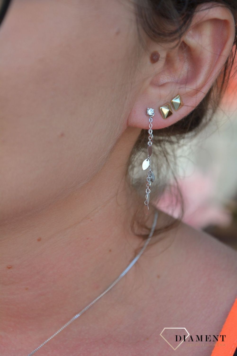 Srebrne kolczyki wiszące łezki JMAS0112SE00.jpg