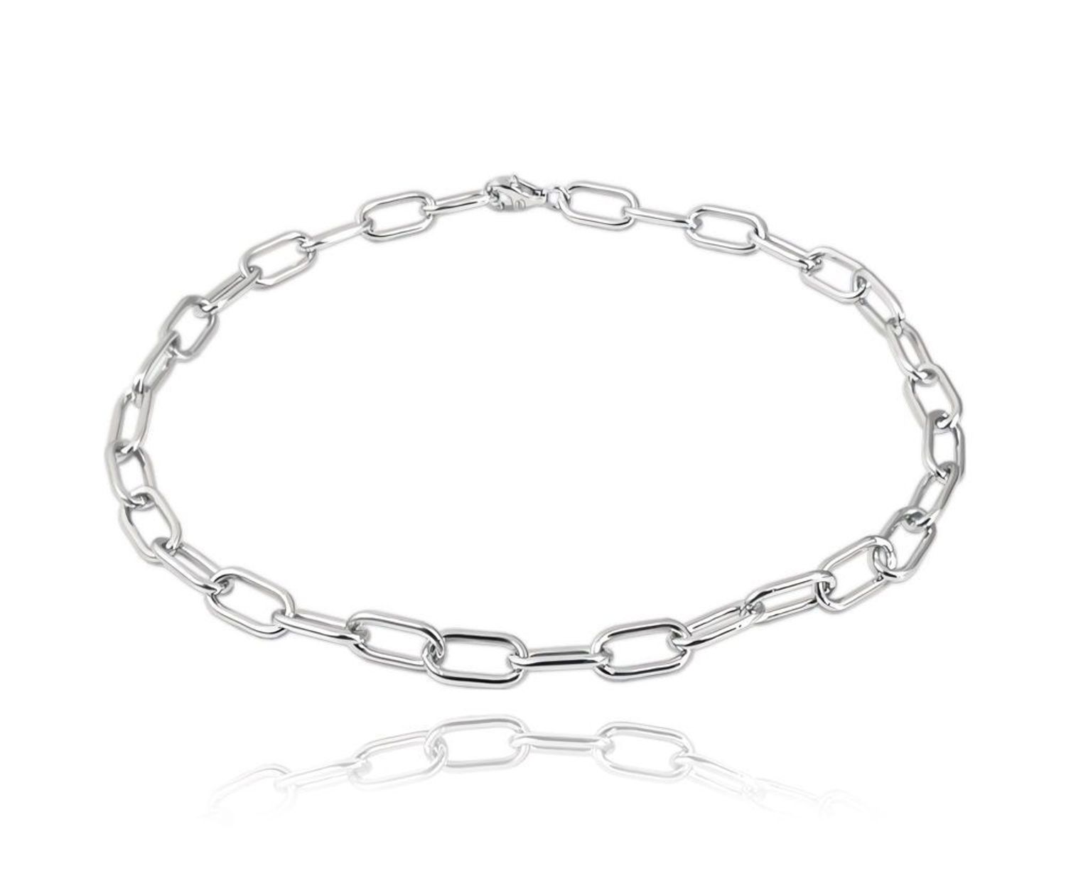 Srebrna bransoletka damska 925 na nogę w włoskim stylu JMAS0177SB. Srebrna bransoletka na nogę. Bransoletka srebrna na kostkę. Srebrna klasyczna bransoletka na kostkę. Bransoletka na kostkę idealna na lato (2).jpg